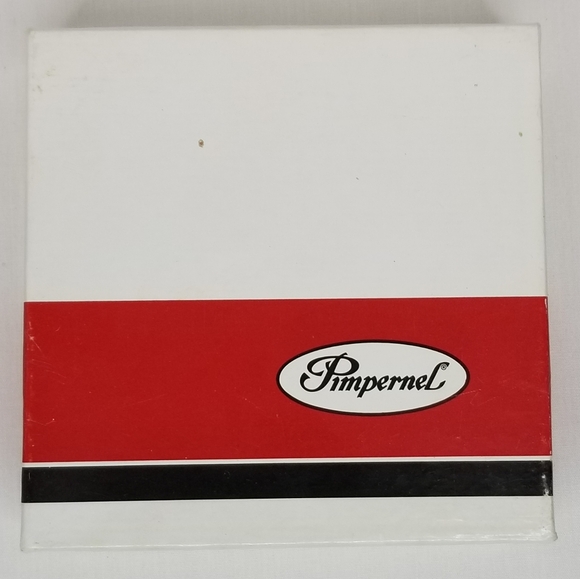 Pimpernel Quebec City Collection Cork Backed Coasters Deluxe Finish 4"x4" 6ct - Picture 10 of 15